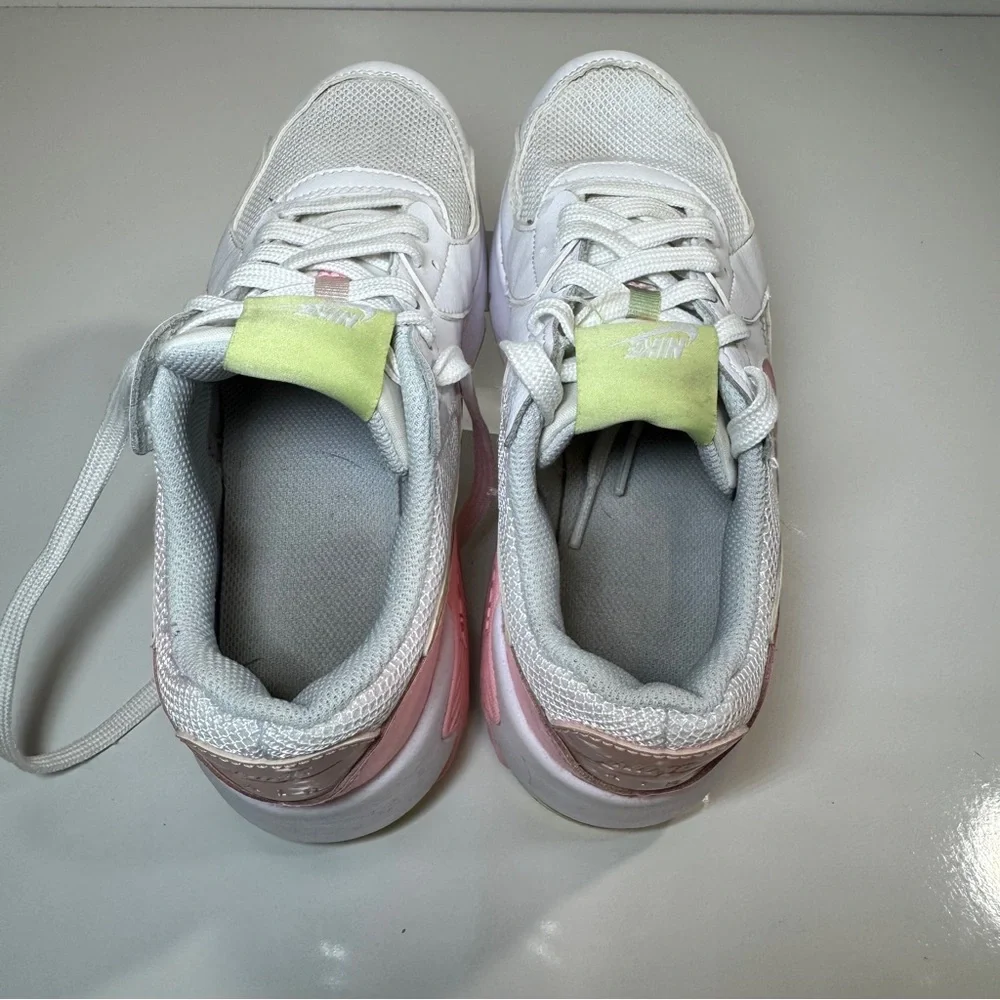 Nike Air Max Excee GS Sneakers White Pink‎ Lime CW5829-100 Size 4Y